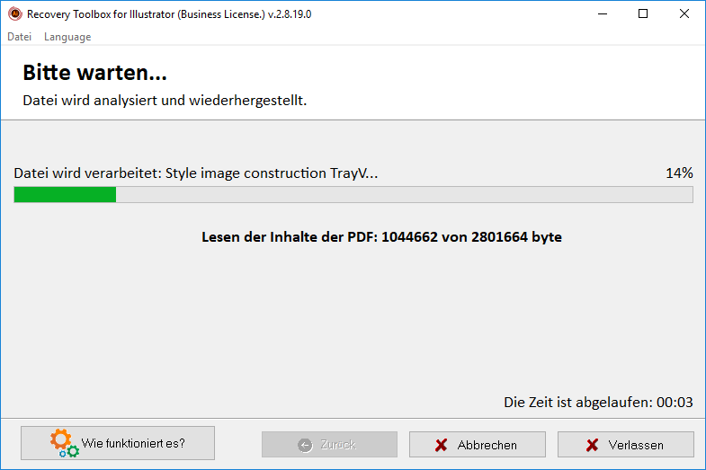 wie man beschädigte .ai repariert