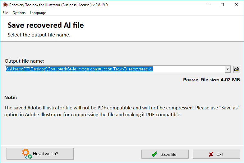 illustrator repair tool