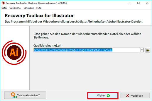 adobe illustrator software reparieren