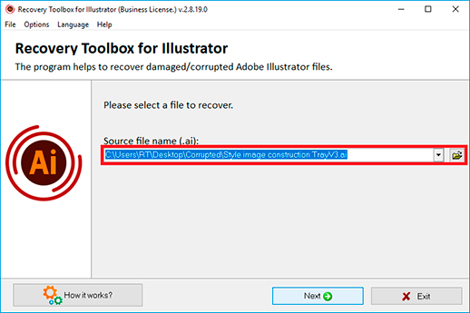 fix illustrator file